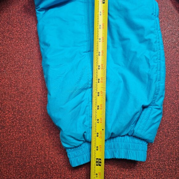 VTG 70s Penney Track & Court Ski Jumpsuit US Small Turquoise Made in Italy Rare - Picture 12 of 14